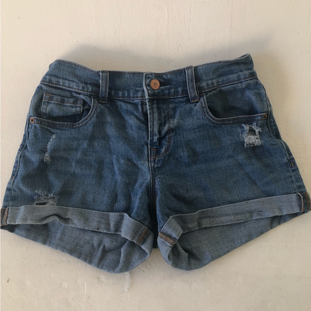 Old navy boyfriend jean shorts